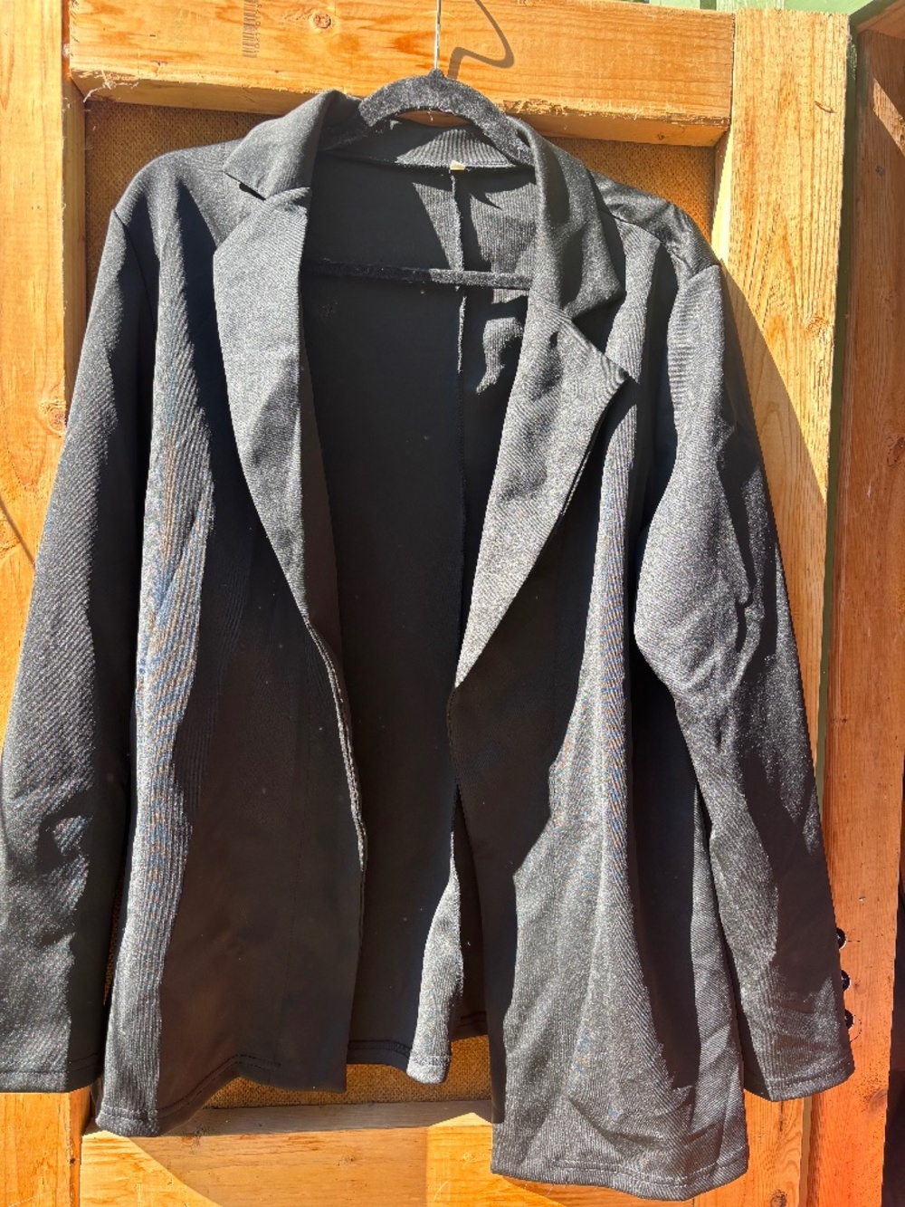 Black blazer